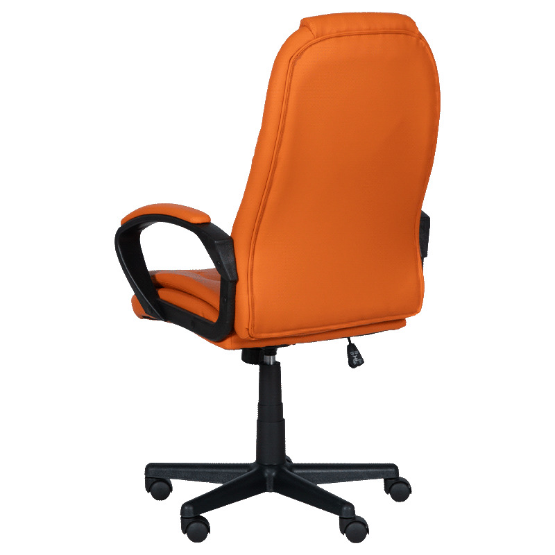 Директорски офис стол 6682-1 оранжев